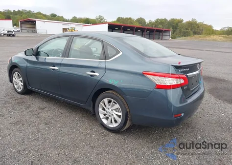 2014 Nissan Sentra Fe+ Sv из США, поврежденный, VIN 3N1AB7AP7EY257336